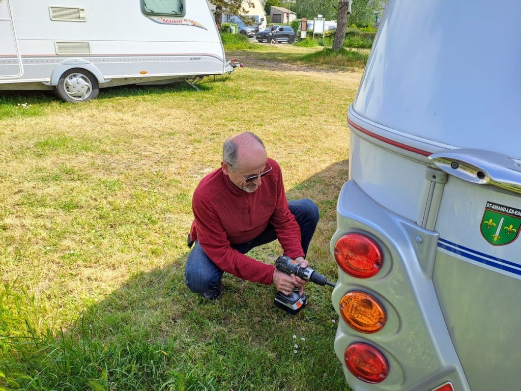 Le calage pour ne pas se faire mal au dos.