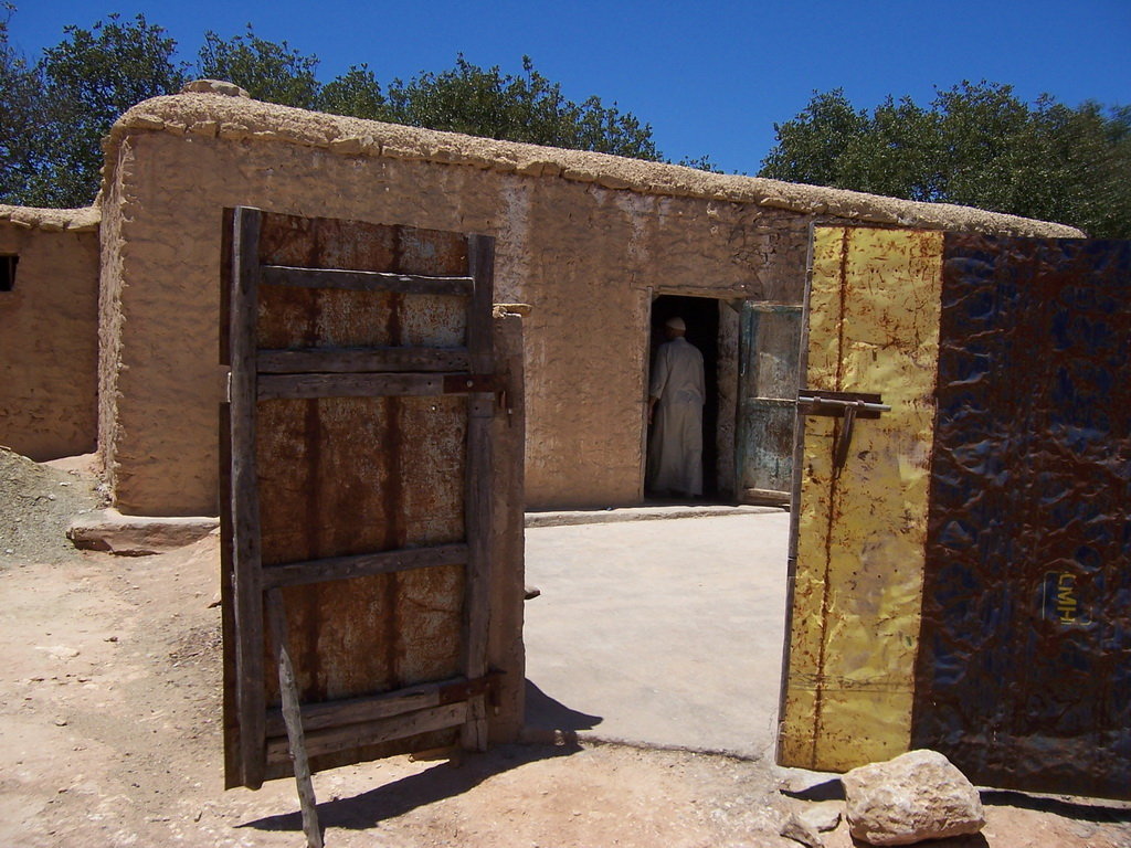 Entrée du pressoir