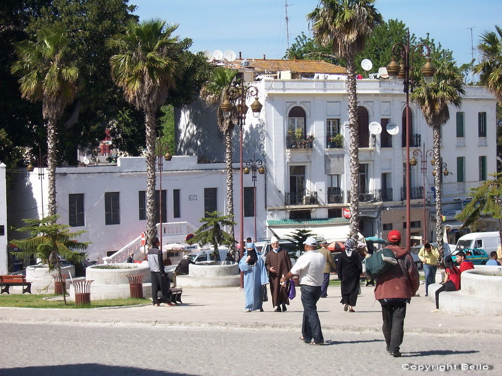 Place haut de la médina