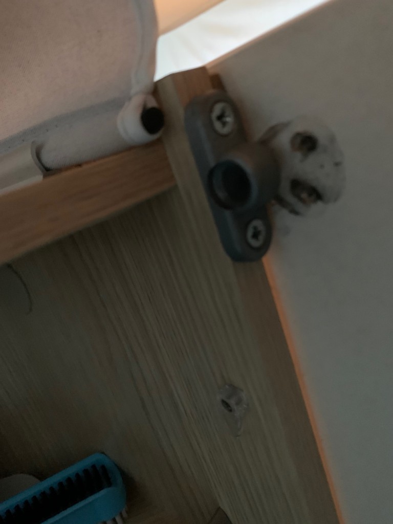 Problème de maintien de cette fixation