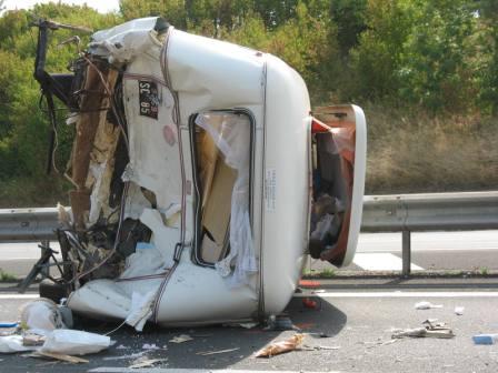 juste après l'accident
