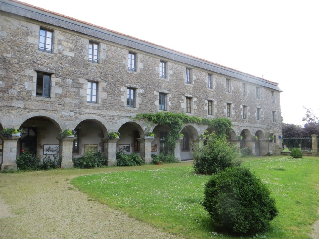 Ancien cloitre de l'ancien couvent de religieuses Ursulines à Lesneven