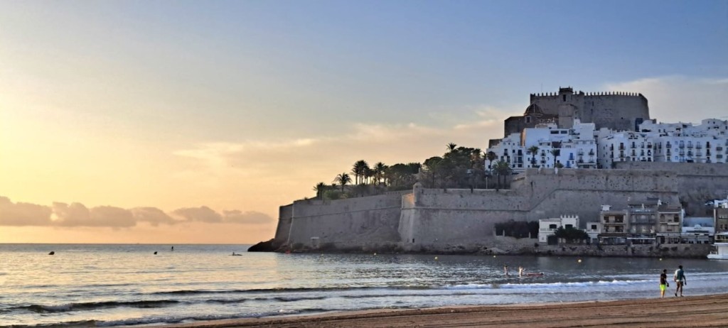 Plage déserte le matin