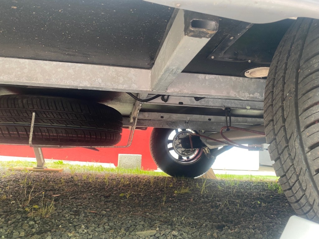 Dessous à l’arrière