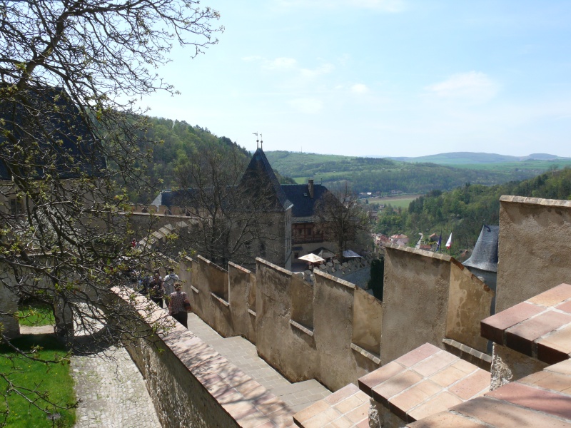 21 Depuis le château on pouvait bien surveiller les alentours.JPG