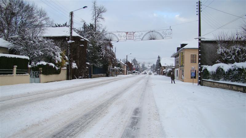 Nationale vers Paris habituellement embouteillée !
