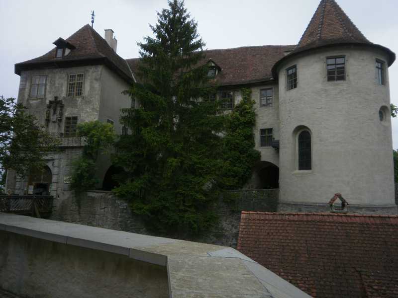 dans son château de Meersburg