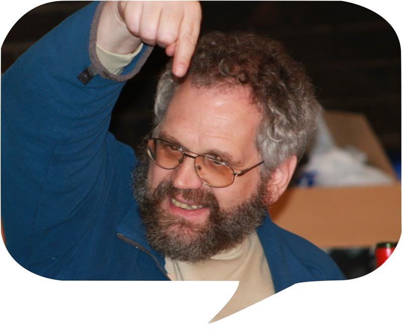 C'est ici la foire aux harengs.<br />Ist da, Hering fest !