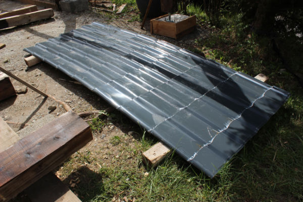 tôles imitation tuiles