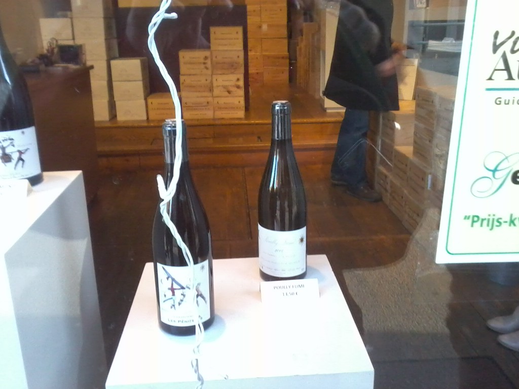 on ne voit pas la marque <br />juste un excellent pouilly fumé a 13 euros 50 pourquoi s'en priver