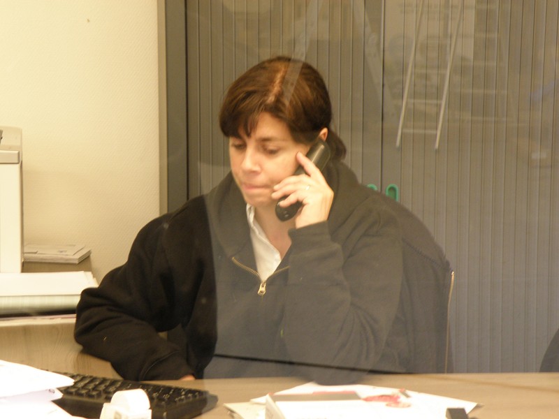 Chef Heidi au boulot( son épouse)