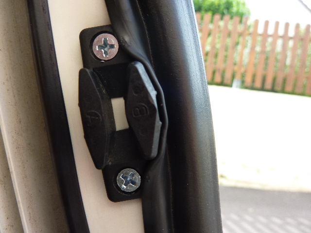 Fixation des fermetures latérales