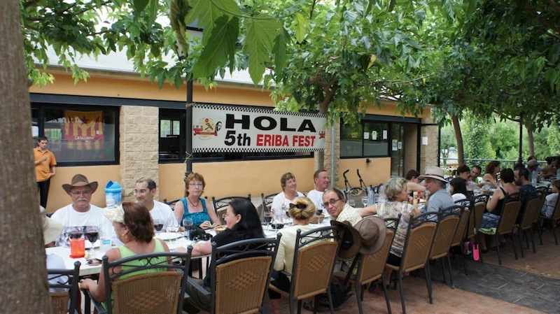 Lors du repas de fin de séjour 2