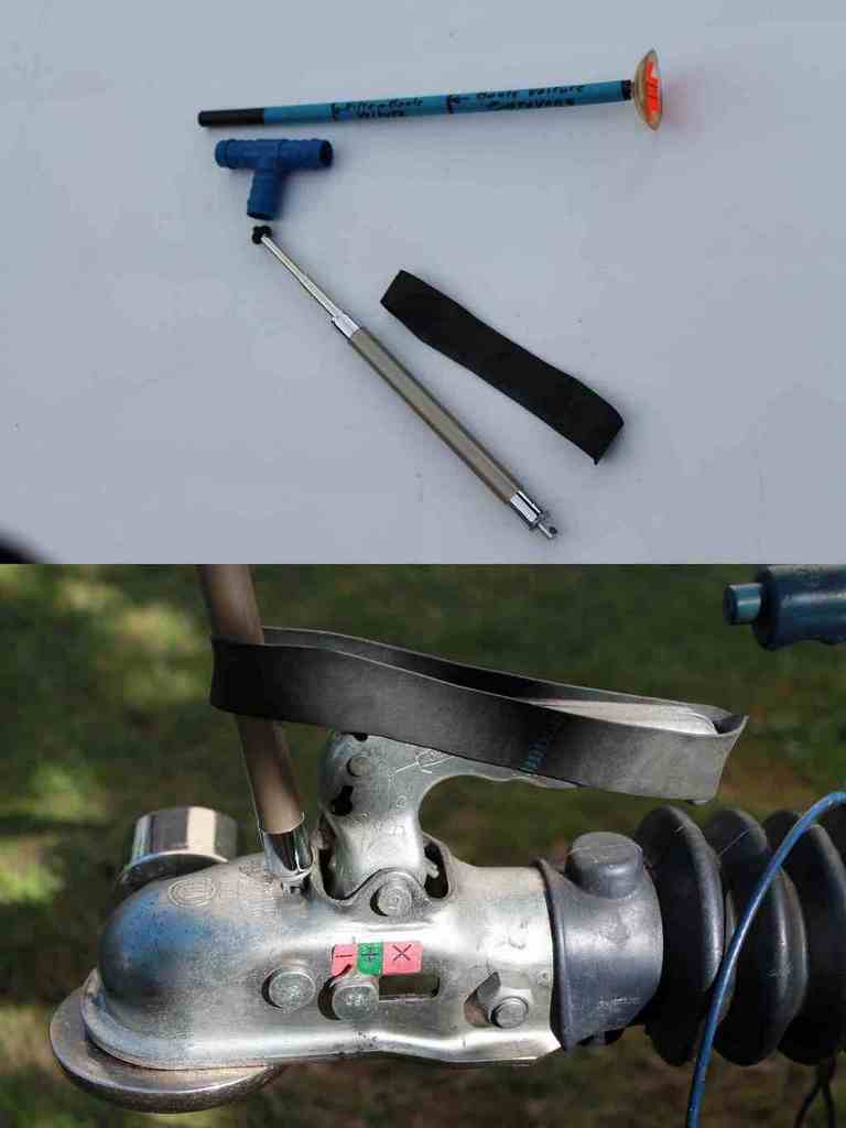 Les ustensiles et le positionnement sur la tête d’attelage