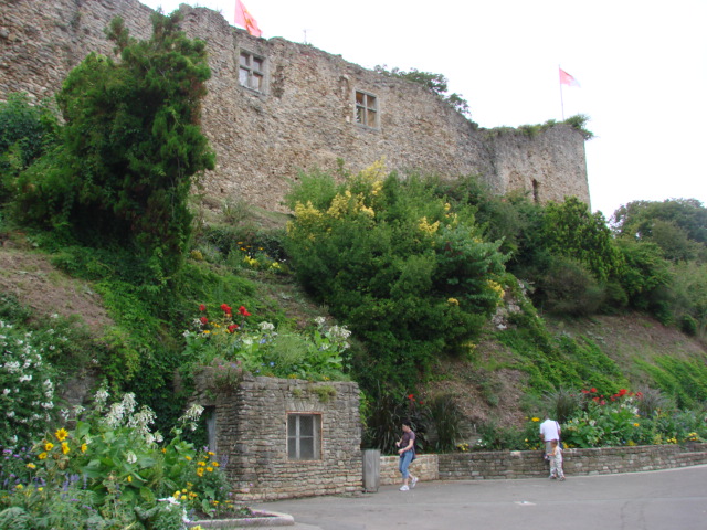 Le château de Talmont St-Hilaire