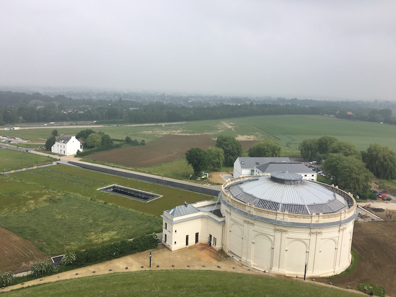 Le Panorama et le musée en souterrain