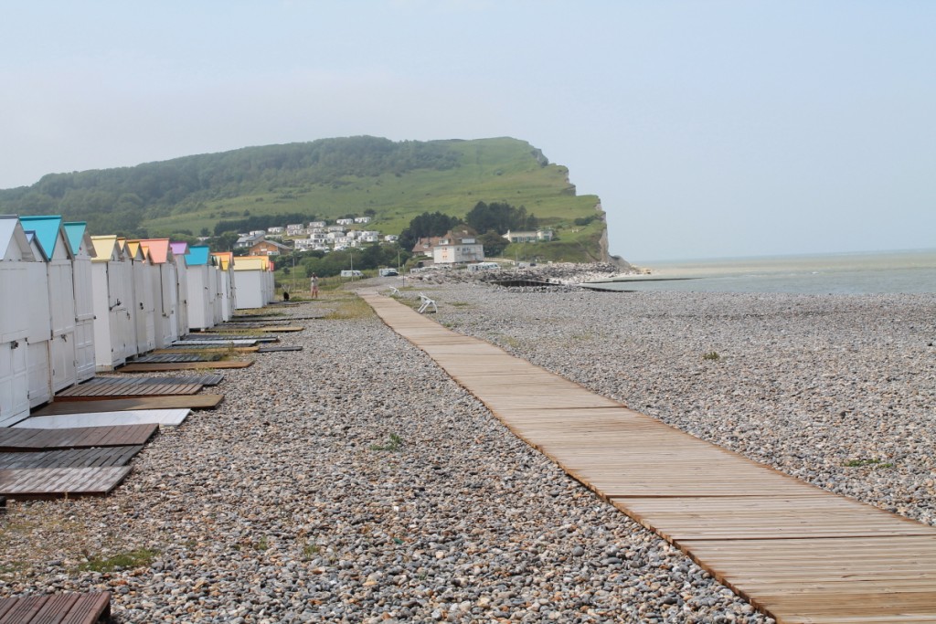 peu de touristes sur la plage