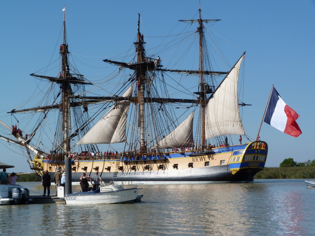 1ère sortie de l'Hermione