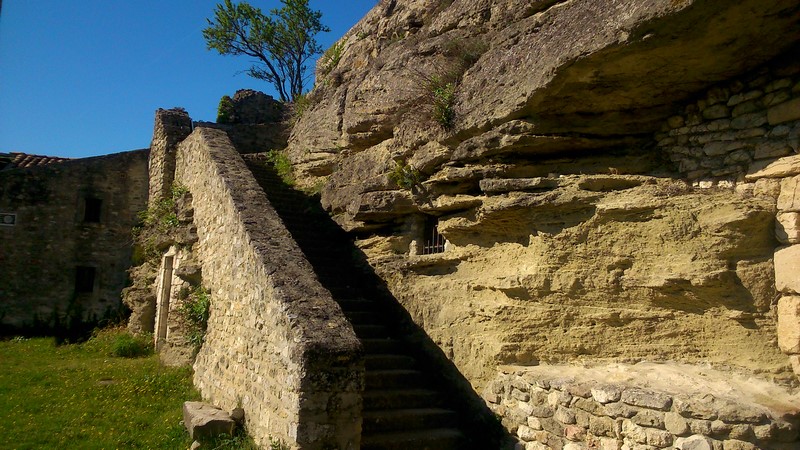 Une partie du Château de Montségur sur Lauzon