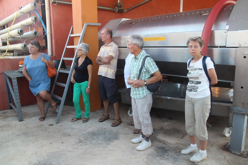 Visite de cave.