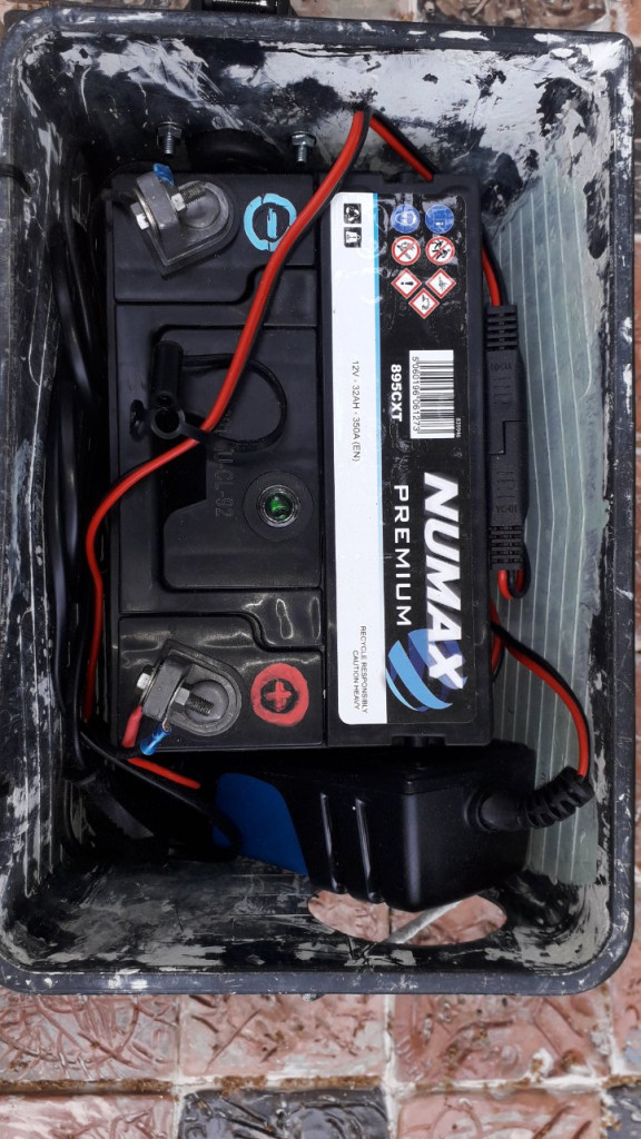 visuel de la batterie