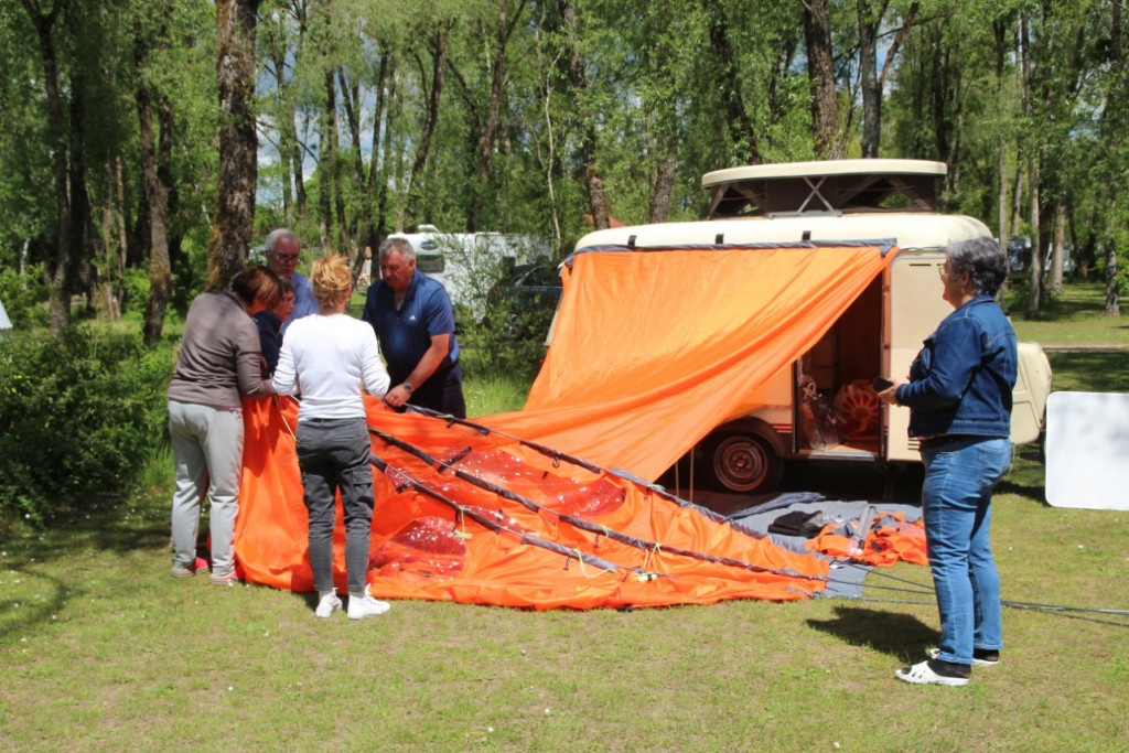 Montage du château de Christelle.