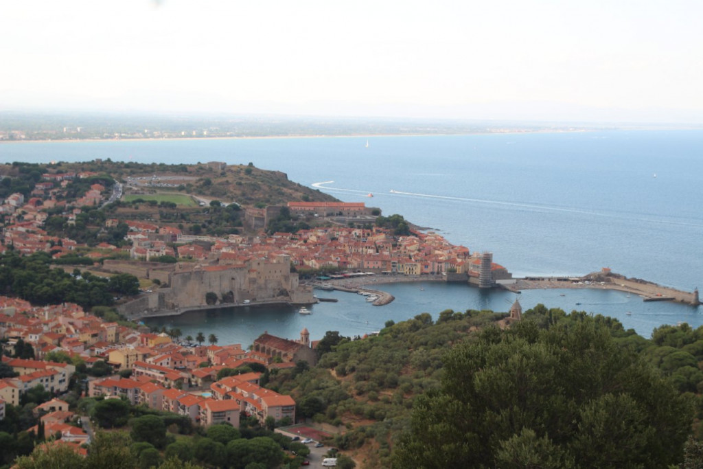 Collioure vue du Fort Saint-Elme.