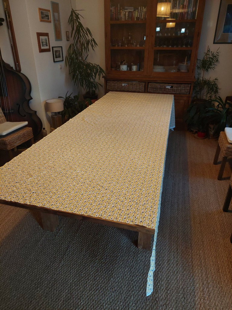 20221020_180001.jpg (448.58 Kio) Vu 2320 fois Une nappe? Ha non, tu la feras toi même ta nappe chérie ....