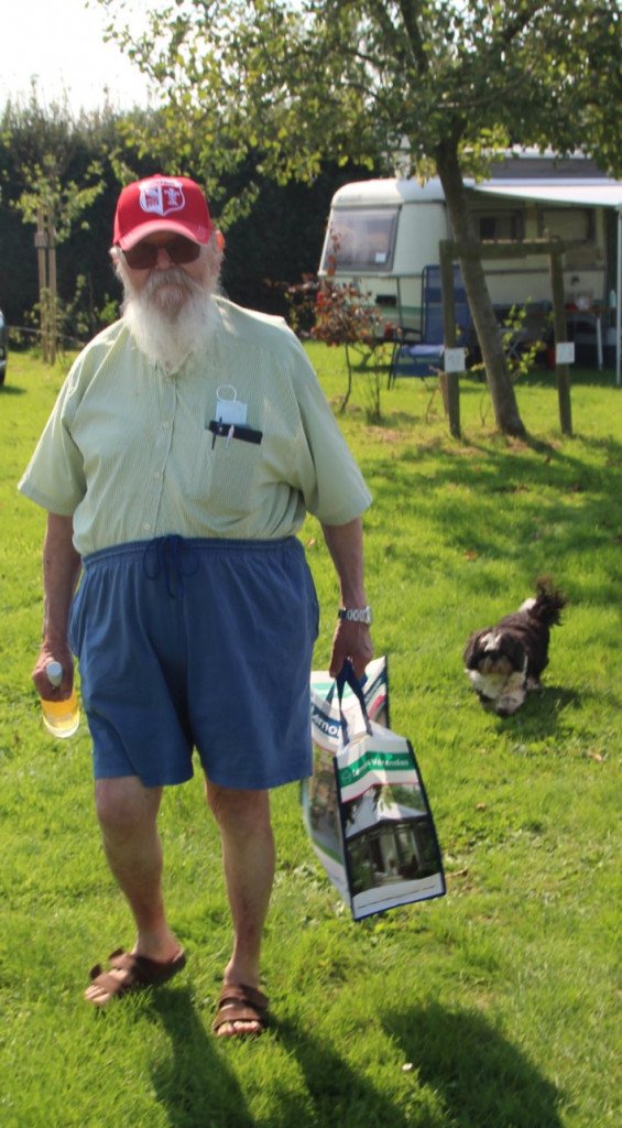 Avec la gardienne du Troupeau !